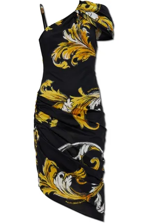 VERSACE Damen, Kleider, Schwarzk, SGröße: