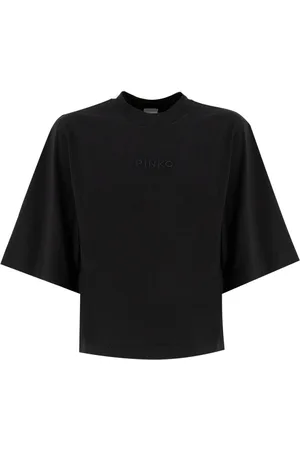 Pinko Damen, Oberteile, Schwarzk, MGröße: