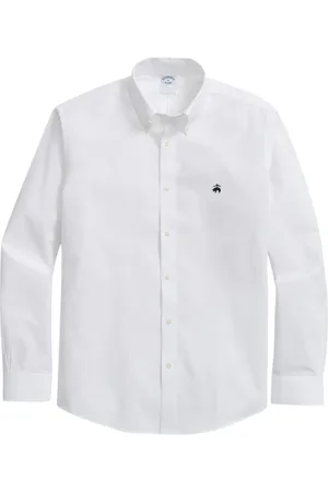 Brooks Brothers Herren, Shirts, Weiß, LGröße: