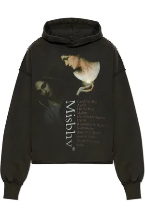 MISBHV Herren, Sweatshirts & Hoodies, Schwarzk, XSGröße: