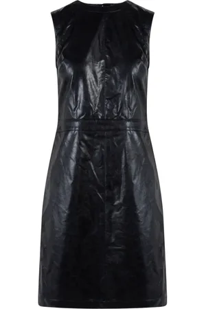Michael Kors Damen, Kleider, Schwarzk, SGröße: