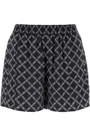Michael Kors Damen, Shorts, Schwarzk, LGröße: