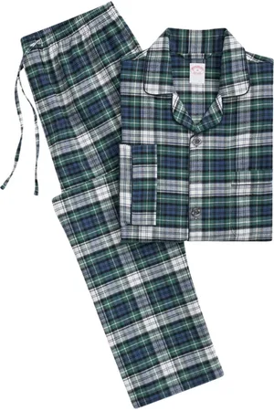 Brooks Brothers Herren, Nachtwäsche & Lounge, Grün, XLGröße: