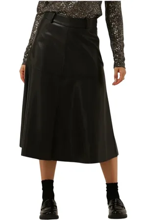 Bruuns Bazaar Damen, Röcke, Schwarzk, MGröße: