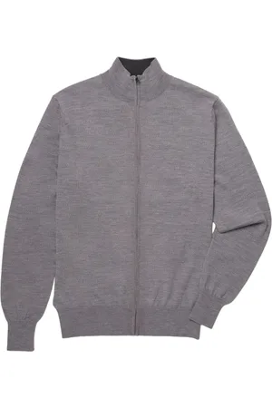 Brooks Brothers Herren, Strickwaren, Grau, MGröße: