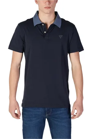 Guess Herren, Oberteile, Blau, MGröße: