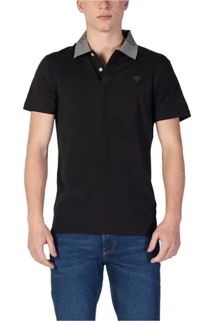 Guess Herren, Oberteile, Schwarzk, 2XLGröße: