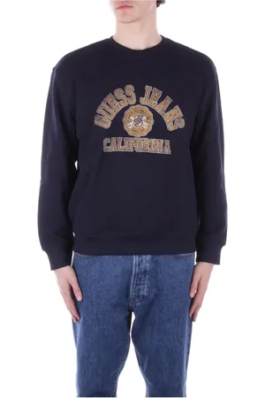 Guess Herren, Sweatshirts & Hoodies, Blau, LGröße: