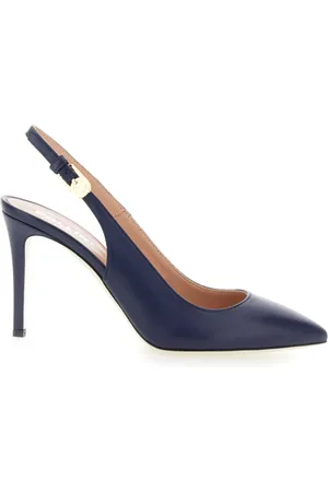 Pollini Damen, Schuhe, Blau, 38 1/2 EUGröße: