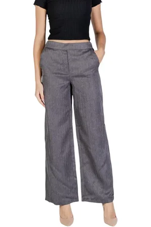 JACQUELINE DE YONG Damen, Hosen, Grau, L L32Größe: