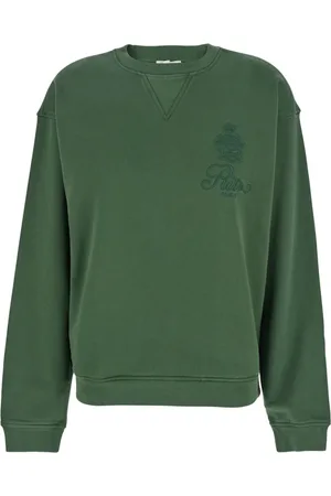 Frame Damen, Sweatshirts & Hoodies, Grün, MGröße: