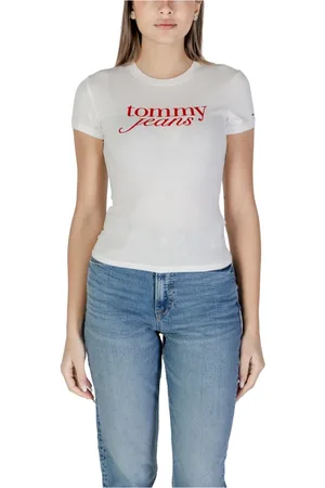 Tommy Hilfiger Damen, Oberteile, Weiß, SGröße: