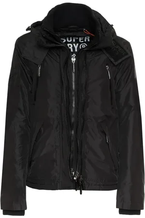 Superdry Herren, Jacken, Schwarzk, SGröße: