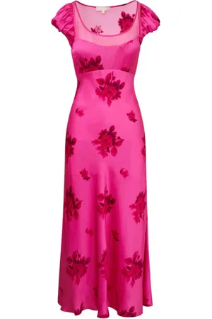 LOVESHACKFANCY Damen, Kleider, Rosa, SGröße: