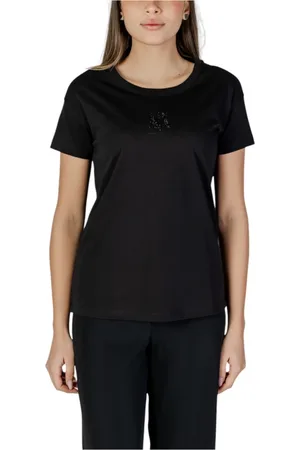 Armani Exchange Damen, Oberteile, Schwarzk, MGröße: