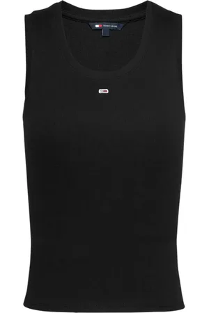 Tommy Hilfiger Damen, Oberteile, Schwarzk, XSGröße: