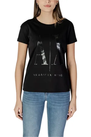 Armani Exchange Damen, Oberteile, Schwarzk, XSGröße: