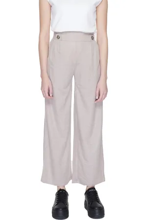 JACQUELINE DE YONG Damen, Hosen, Grau, MGröße: