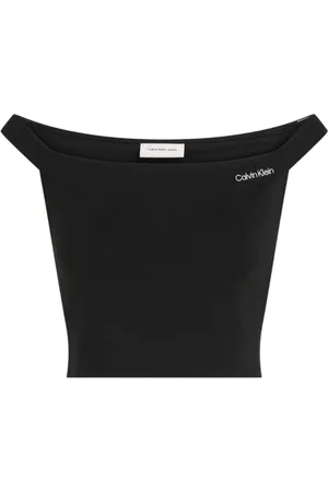 Calvin Klein Damen, Oberteile, Schwarzk, XSGröße: