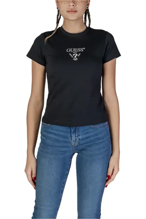 Guess Damen, Oberteile, Schwarzk, 2XSGröße: