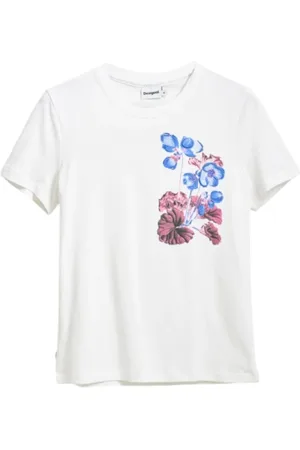 Desigual Damen, Oberteile, Weiß, MGröße: