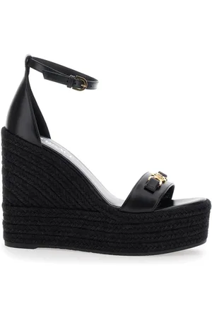 VERSACE Damen, Schuhe, Schwarzk, 38 EUGröße: