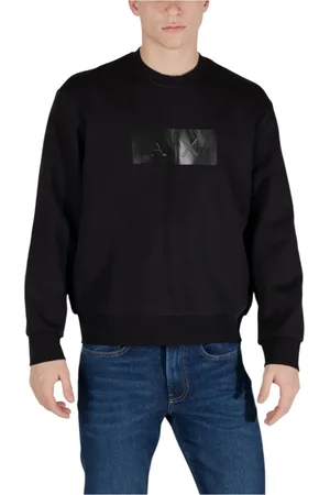 Armani Exchange Herren, Sweatshirts & Hoodies, Schwarzk, MGröße: