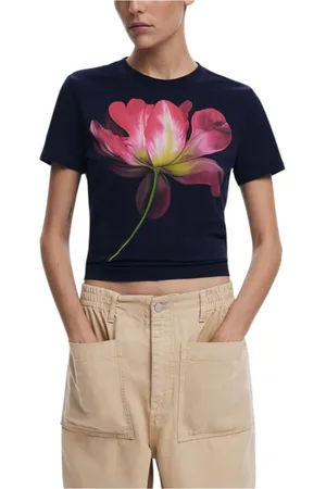Desigual Damen, Oberteile, Blau, XLGröße: