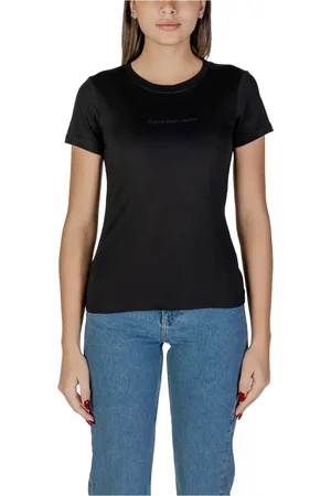 Calvin Klein Damen, Oberteile, Schwarzk, XSGröße: