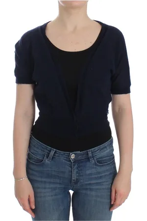 ERMANNO SCERVINO Damen, Strickwaren, Blau, LGröße: