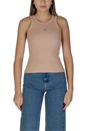 Calvin Klein Damen, Oberteile, Rosa, LGröße: