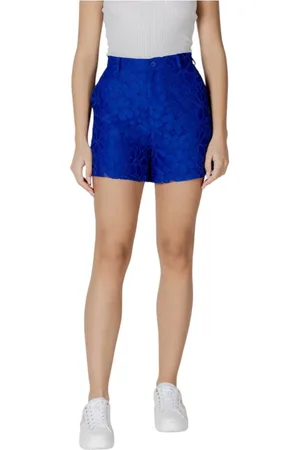 Desigual Damen, Shorts, Blau, MGröße: