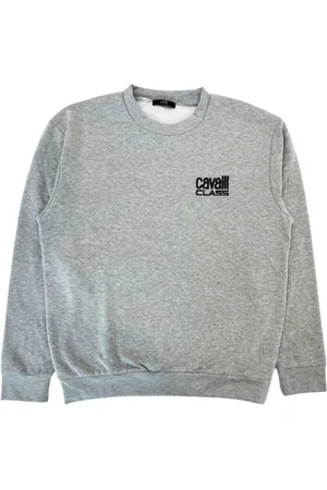 Roberto Cavalli Herren, Sweatshirts & Hoodies, Grau, MGröße: