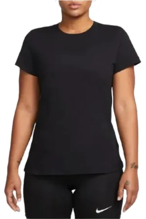 Nike Damen, Oberteile, Schwarzk, LGröße: