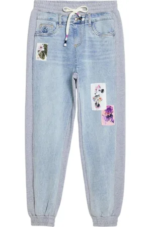 Desigual Damen, Jeans, Blau, MGröße: