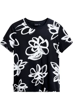 Desigual Damen, Oberteile, Schwarzk, SGröße: