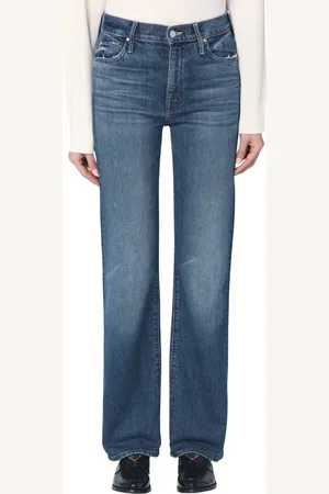 Mother Damen, Jeans, Blau, W26Größe: