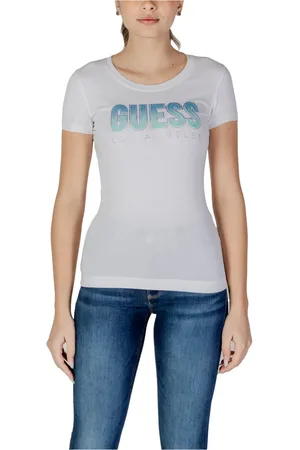 Guess Damen, Oberteile, Weiß, LGröße:
