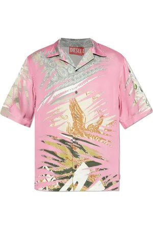 Diesel Herren, Shirts, Rosa, LGröße: