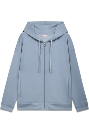 Oltre Damen, Sweatshirts & Hoodies, Blau, MGröße: