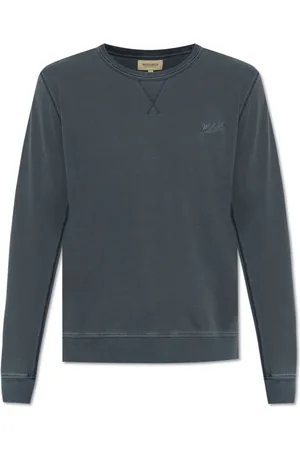 Woolrich Herren, Sweatshirts & Hoodies, Blau, MGröße:
