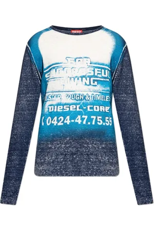 Diesel Herren, Oberteile, Blau, SGröße: