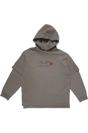 Acne Studios Damen, Sweatshirts & Hoodies, Grau, MGröße: