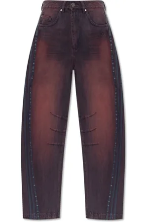 adidas Damen, Jeans, Rot, W29Größe: