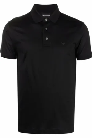 Emporio Armani Herren, Oberteile, Schwarzk, LGröße: