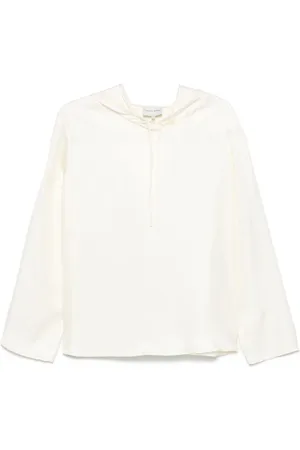 Loulou Studio Damen, Sweatshirts & Hoodies, Weiß, MGröße: