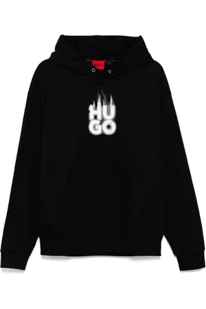 HUGO BOSS Herren, Sweatshirts & Hoodies, Schwarzk, SGröße:
