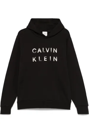 Calvin Klein Herren, Sweatshirts & Hoodies, Schwarzk, LGröße: