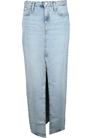 Calvin Klein Damen, Röcke, Blau, W25Größe: