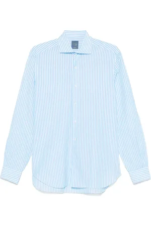 BARBA Herren, Shirts, Blau, LGröße: